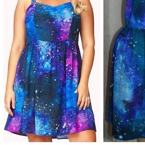 Plus Size Galaxy Dress